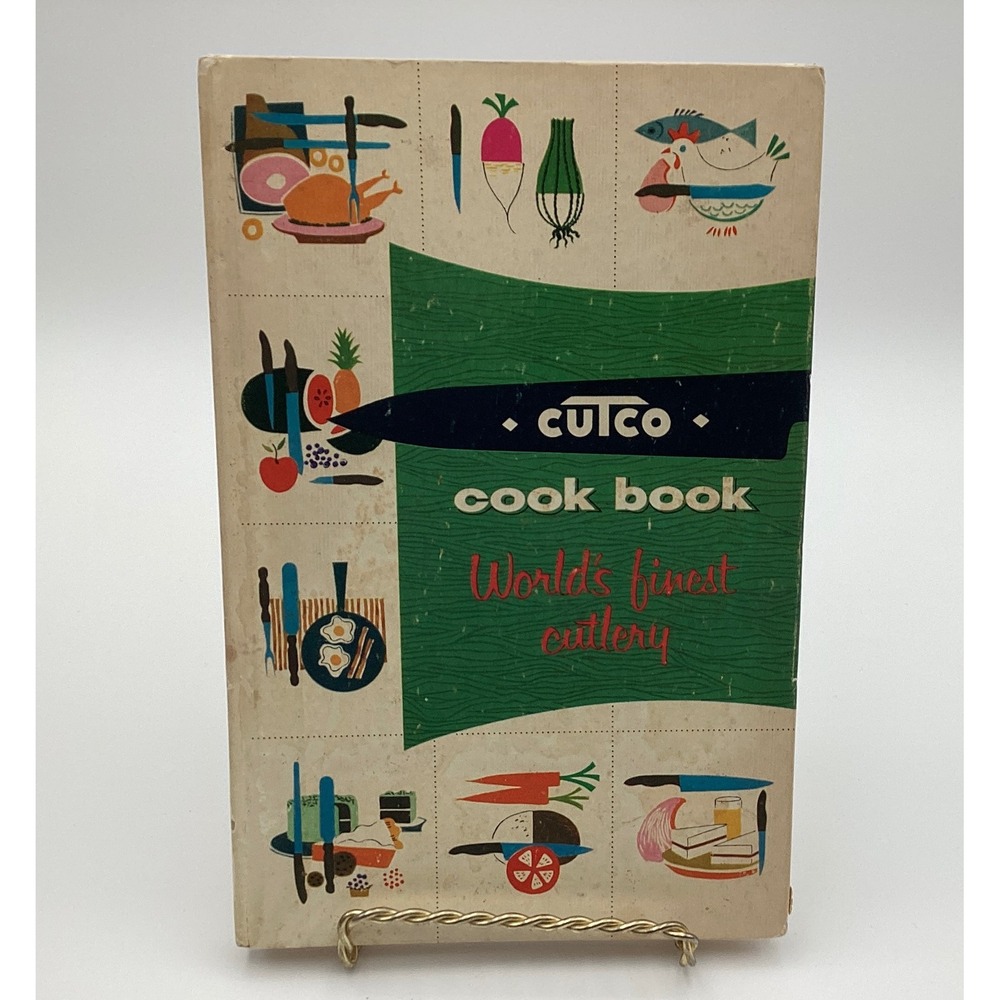 Vintage 1961 Cutco Cook Book Volume One Margaret Mitchell Mid Century Modern